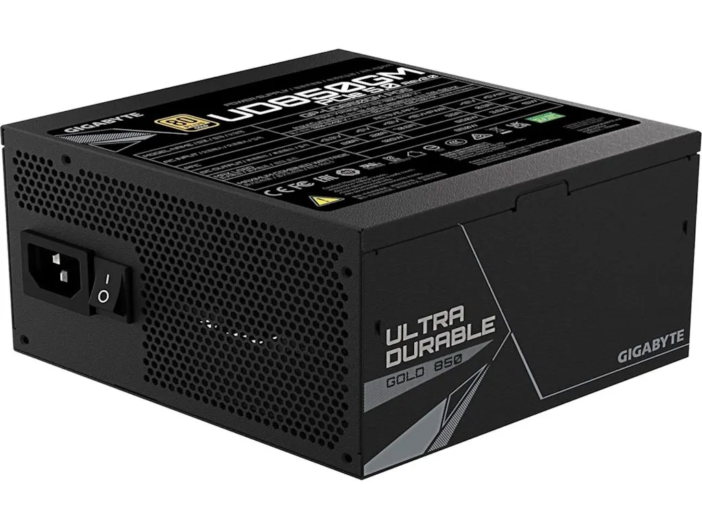 Gigabyte Napajanje GIGABYTE UD850GM PG5 GEU2 850W/ATX/80Plus Gold/crna Slika 2